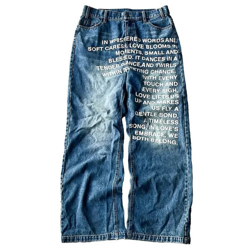 Twisted Words Jeans